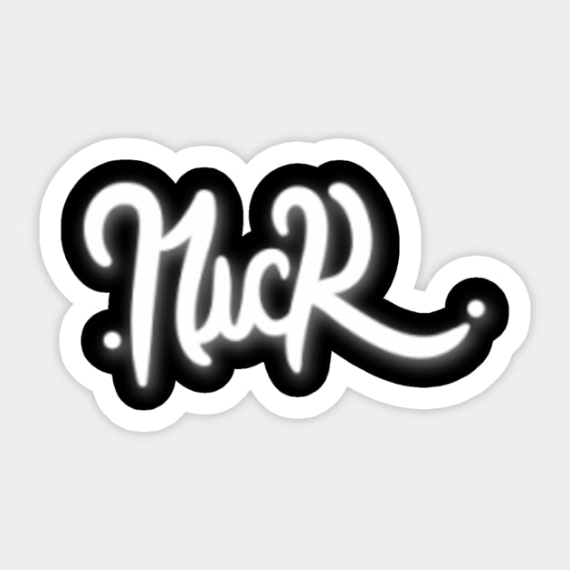 Nick Logo Sticker by oShadowGaming